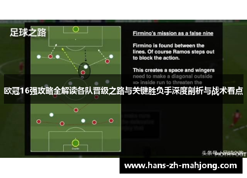 欧冠16强攻略全解读各队晋级之路与关键胜负手深度剖析与战术看点